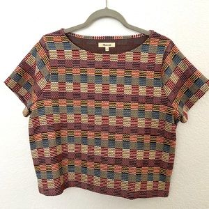 Multicolor madewell boxy t shirt - size M